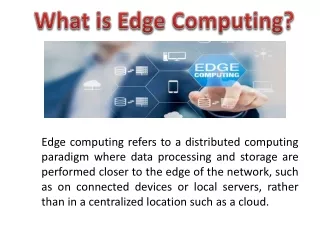 Ultimate Guide to Edge Computing!!