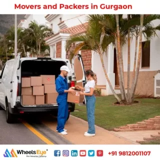 Movers and Packers in Gurgaon - Call Now 9812001107