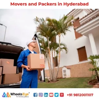 Movers and Packers in Hyderabad - Call Now 9812001107