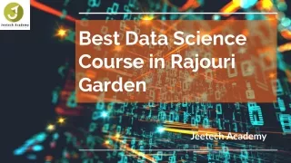 Best Data Science Course in Rajouri Garden