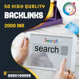50 High Quality Manual Backlinks Package at Only 2000 INR