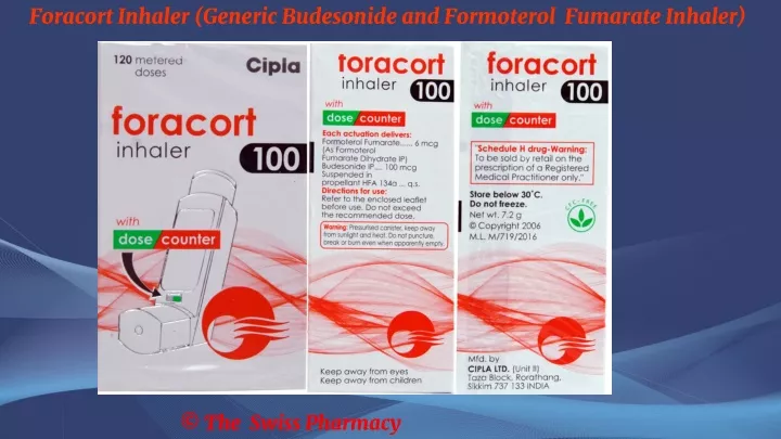 foracort inhaler generic budesonide