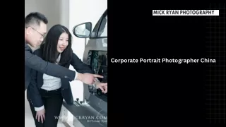 Corporate Portrait Photographer China