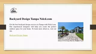 backyard design tampa nslcd com
