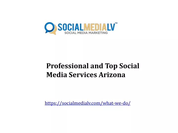 professional and top social media services arizona