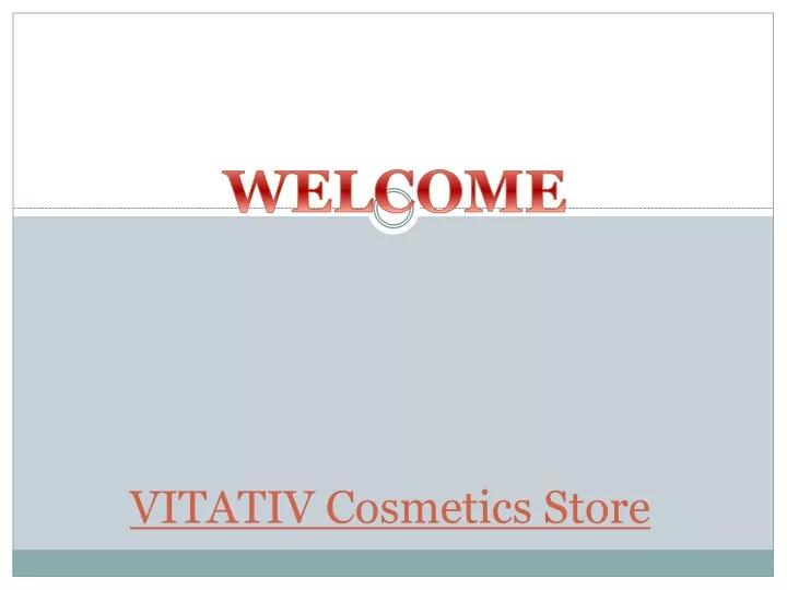vitativ cosmetics store