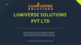 lumiverse solutions pvt ltd