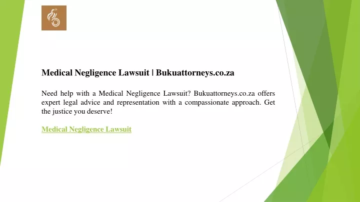 medical negligence lawsuit bukuattorneys