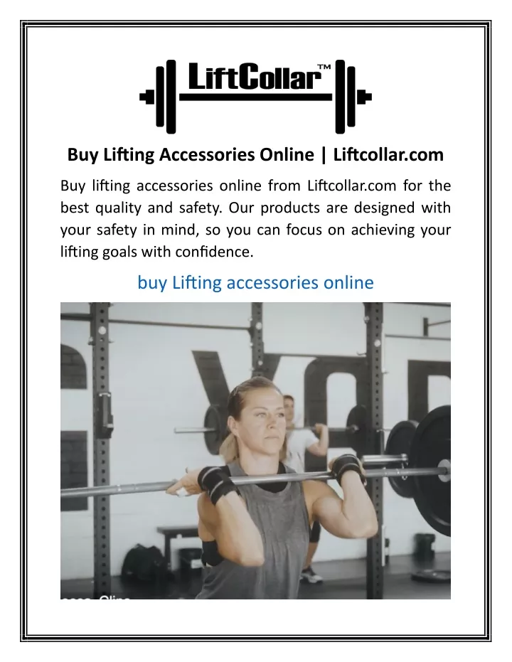 buy lifting accessories online liftcollar com