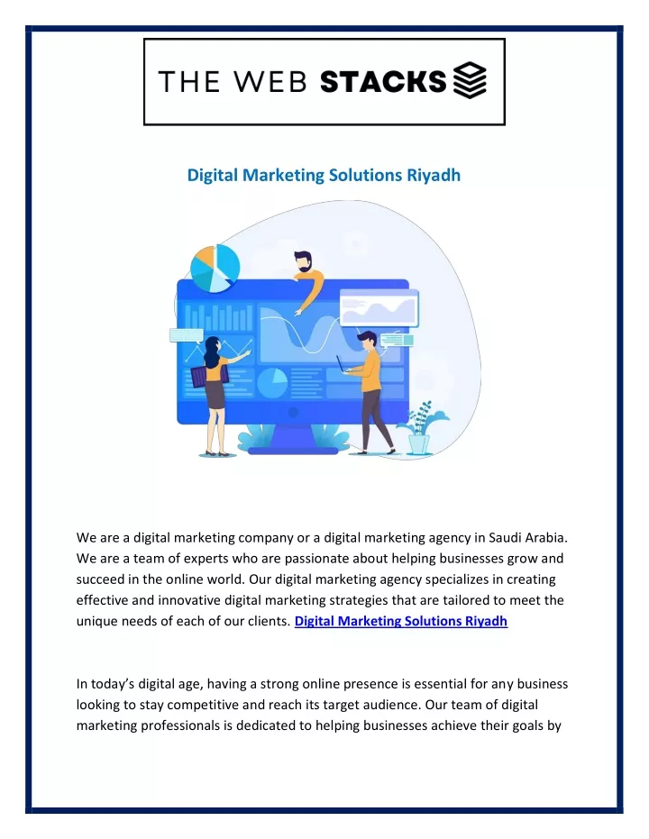 digital marketing solutions riyadh