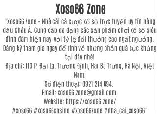 xoso66 zone