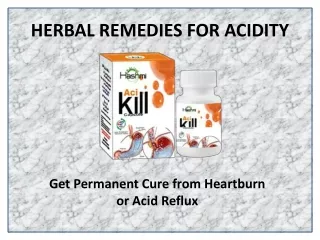 herbal remedies for acidity