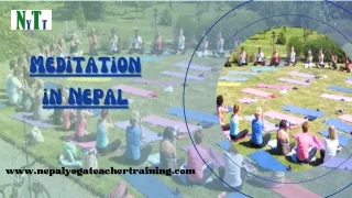 Meditation in Nepal- Discover Inner Peace and Serenity