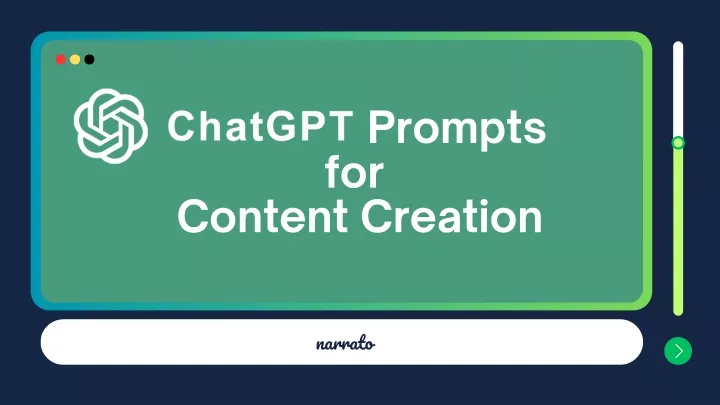 prompts for content creation