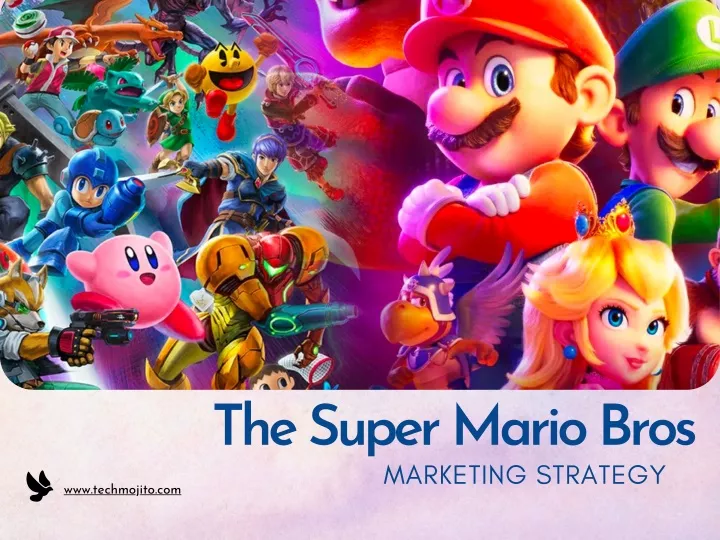 the super mario bros marketing strategy