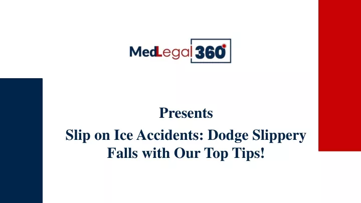 presents slip on ice accidents dodge slippery