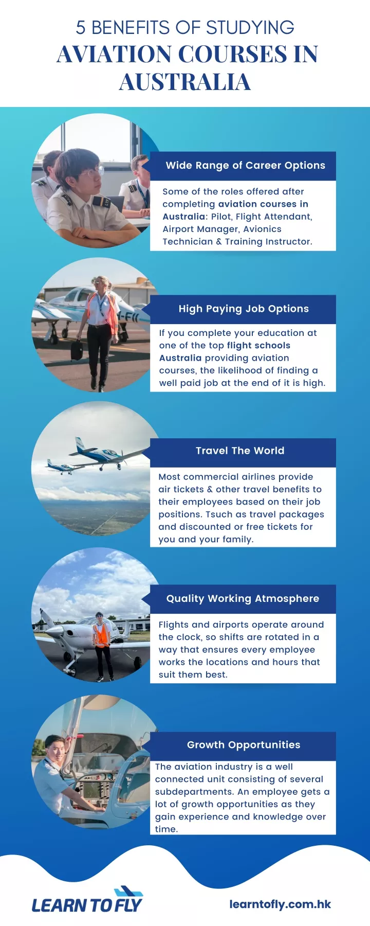5 benefits of studying aviation courses