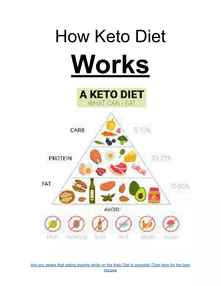 how keto diet works