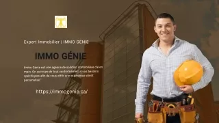 Expert Immobilier  IMMO GÉNIE