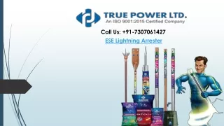 ESE Lightning Arrester Manufacturer in India