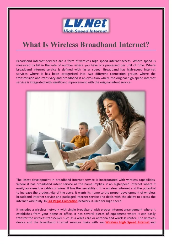 what is wireless broadband internet