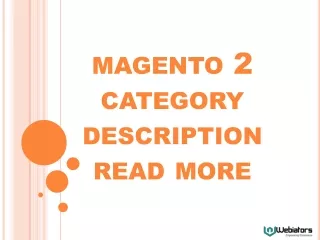 magento 2 category description read more