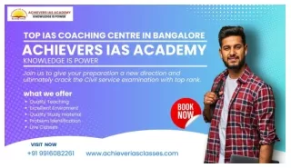 Top IAS Coaching Institute In Bangalore