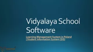 learning management system in poland student information system sis