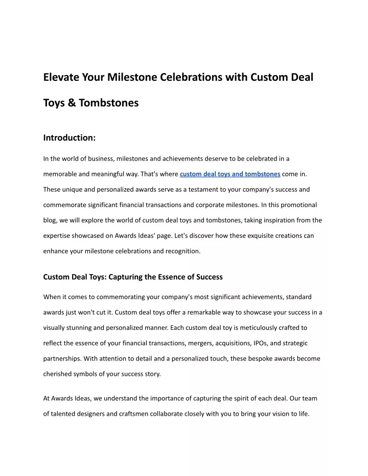 elevate your milestone celebrations with custom
