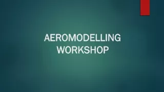 aeromodelling workshop