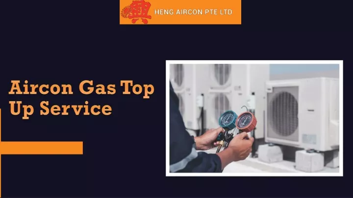 aircon gas top up service