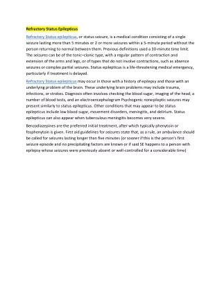 Refractory Status Epilepticus- off page article  (1)