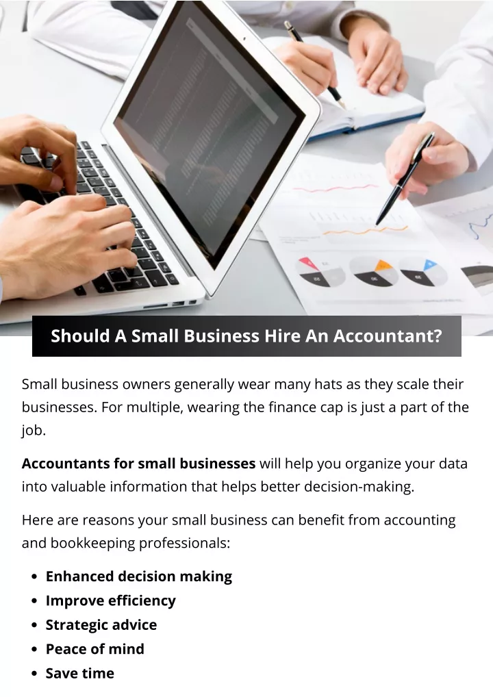 should a small business hire an accountant