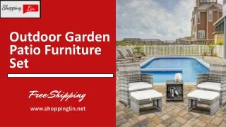 Outdoor Garden Patio Furniture Set