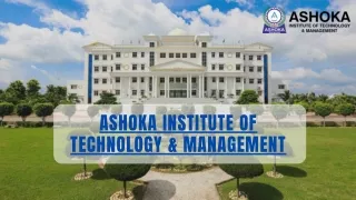 ashoka institute of technology management
