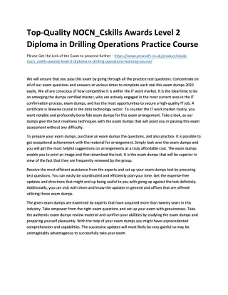 top quality nocn cskills awards level 2 diploma
