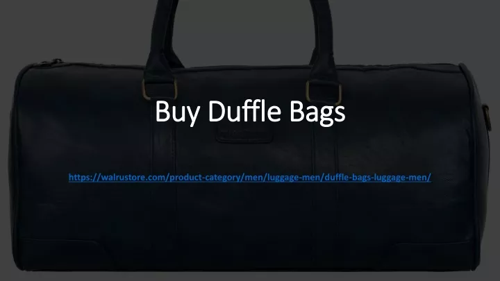 buy duffle bags