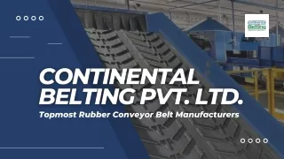 Heat Resistant Conveyor Belt - Features & Applications