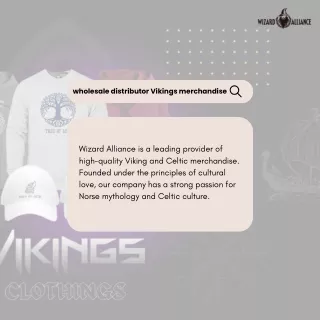 Wholesale distributor Vikings merchandise - Wizard Alliance