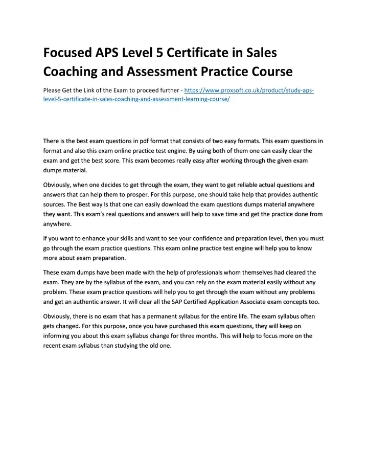 ppt-focused-aps-level-5-certificate-in-sales-coaching-and-assessment