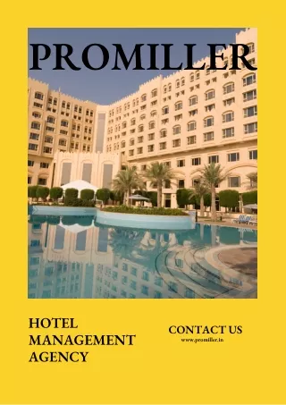 ProMiller- Hotel Management Agency