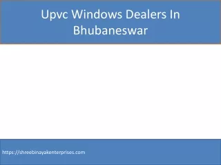 upvc windows dealers in Bhubaneswar