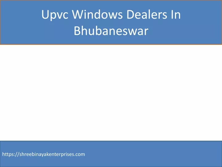 upvc windows dealers in bhubaneswar