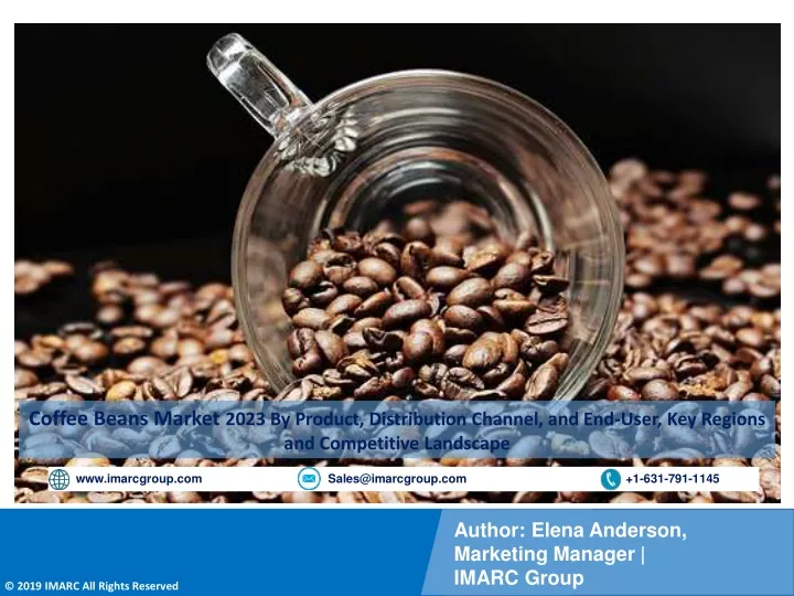 coffee beans market 2023 by product distribution