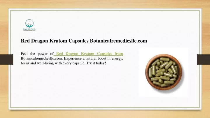 red dragon kratom capsules botanicalremediesllc