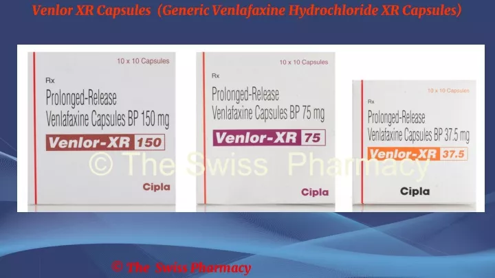 venlor xr capsules generic venlafaxine