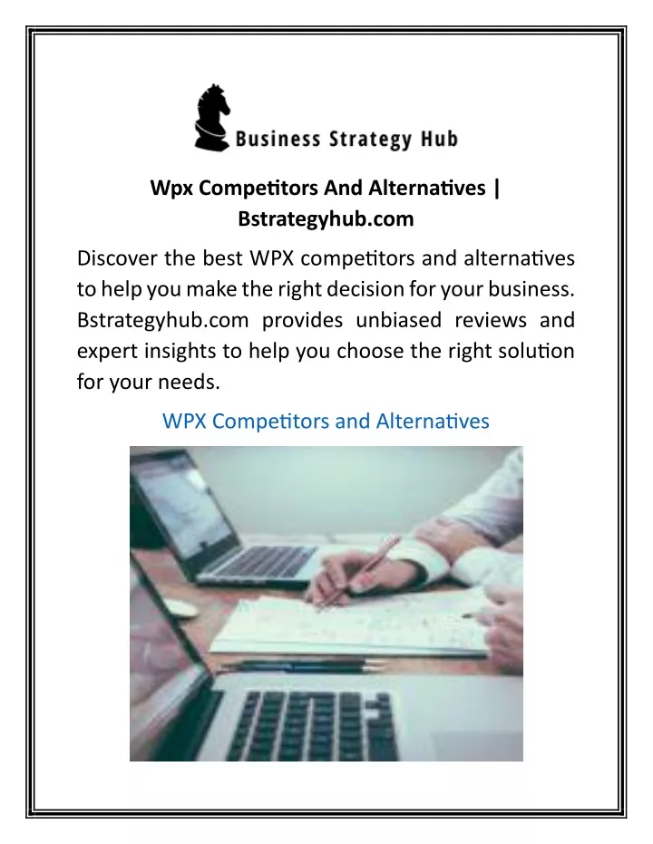 wpx competitors and alternatives bstrategyhub com