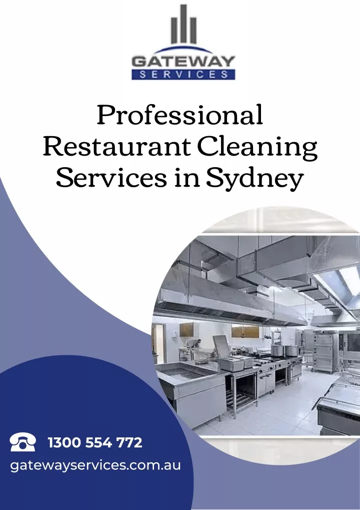 professional restaurant cleaning services