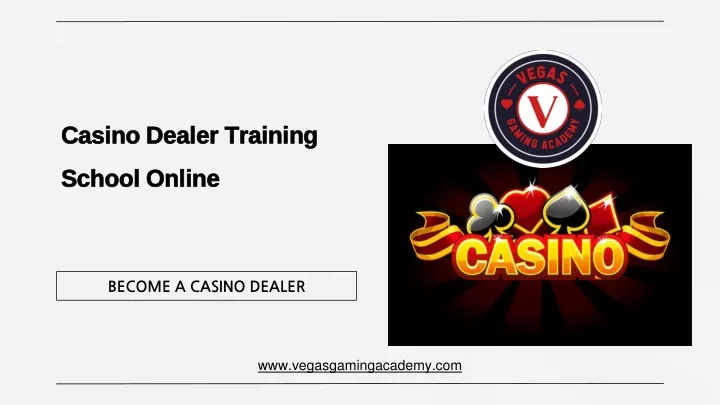 casino dealer training school online