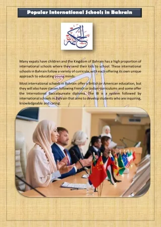 Popular International Schools in Bahrain